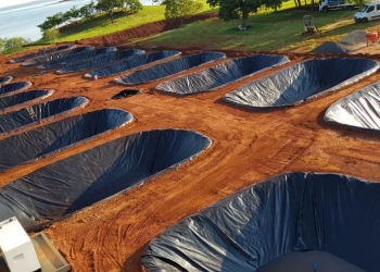 REVESTIMENTOS DE TANQUES ESCAVADOS COM GEOMEMBRANA